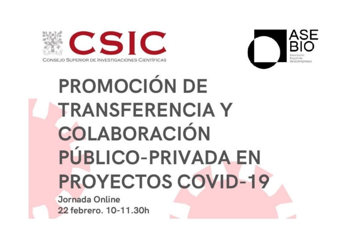 Participación en la jornada CSIC-ASEBIO